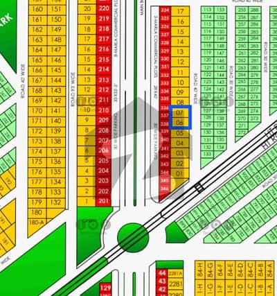 پارک ویو سٹی - امپیریل بلاک پارک ویو سٹی,لاہور میں 10 مرلہ رہائشی پلاٹ 1.2 کروڑ میں برائے فروخت۔