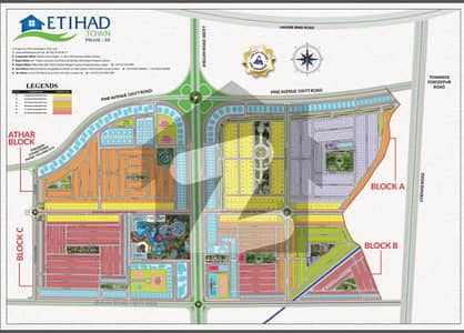 Etihad Town Phase 3 Lahore | LDA Approved Residential Plots on 3-Years Installments