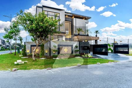 Near To DHA RAYA 25 Marla Corner Top Quality Full Basement Luxurious Beautiful Modern Design Villa For Sale In DHA Lahore Phase 7 Prime Location