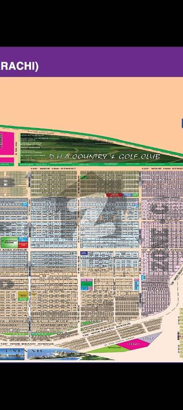 800 Sq Yards Plot For Sale In DHA Phase 8 Zone D