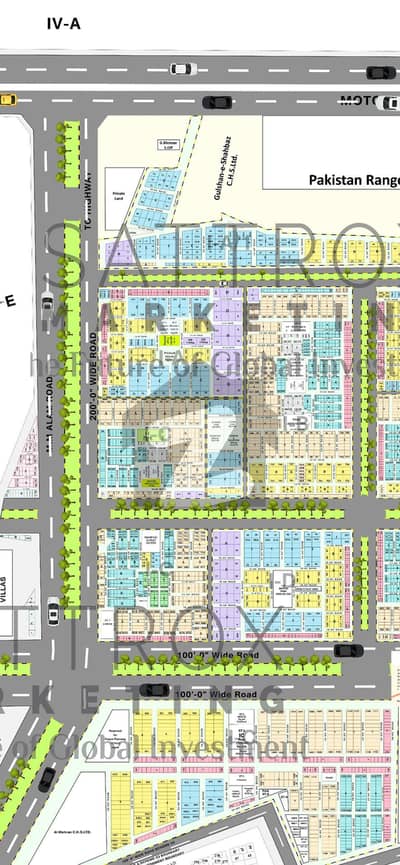 Sector 1A ,Main 200 feet road ,400sq ,Corner, West open , Leased Plot For Sale