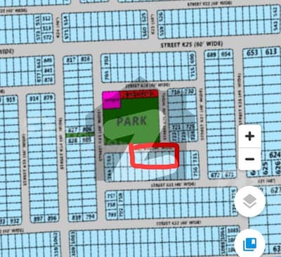 گلبرگ ریزیڈنشیا - بلاک کے گلبرگ ریزیڈنشیا,گلبرگ,اسلام آباد میں 8 مرلہ رہائشی پلاٹ 1.1 کروڑ میں برائے فروخت۔