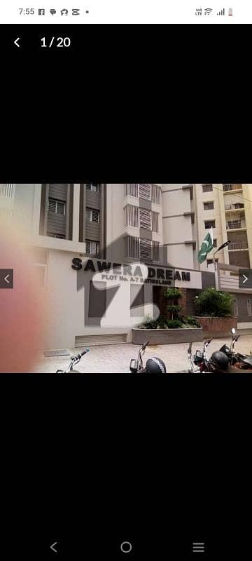 کلفٹن کراچی میں 3 کمروں کا 10 مرلہ فلیٹ 5.5 کروڑ میں برائے فروخت۔