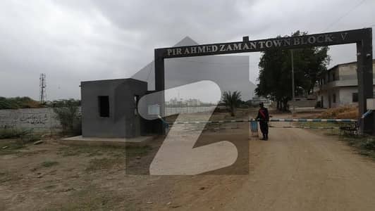 A Great Choice For A 209 Square Yards Residential Plot Available In Pir Ahmed Zaman Town - Block 4 Extension
