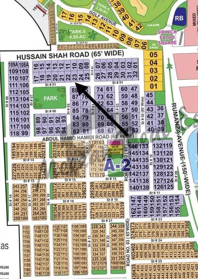 A-2 KANAL PARKVIEW PLOT FOR SALE