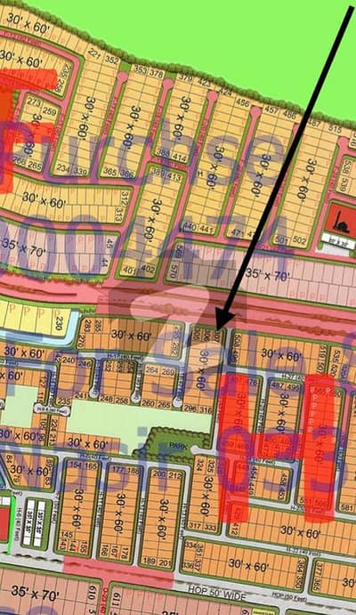 7 Marla Main Road + Corner Plot With Extra Land Plot For Sale In Gulberg Residencia Block H