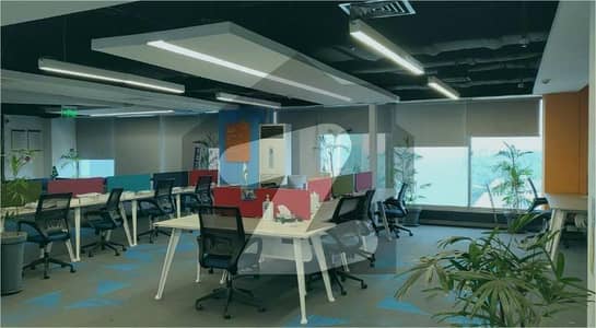 G-10 6400 Sqft Corporate Office with HVAC, Big Parking available for rent