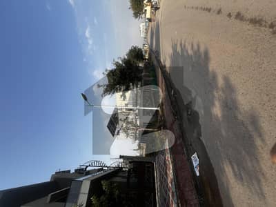 Street Corner with Extra land of 3-4 Marla solid level plot Builder location Plot