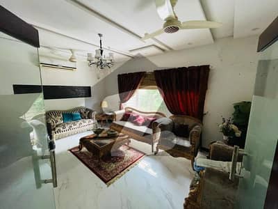 House Facing Boundary 4 Bedroom With Attach Bath 2 Kitchen TV Lounge Drawing Daning 3 Car Parking