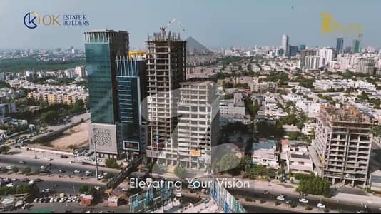 کلفٹن ۔ بلاک 7 کلفٹن,کراچی میں 4 مرلہ دفتر 3.3 کروڑ میں برائے فروخت۔