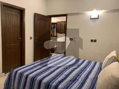 A One Bedroom Furnished Apartment Available For Rent in Defence Residency Al Ghurair Giga Block-14 DHA Phase-II Islamabad