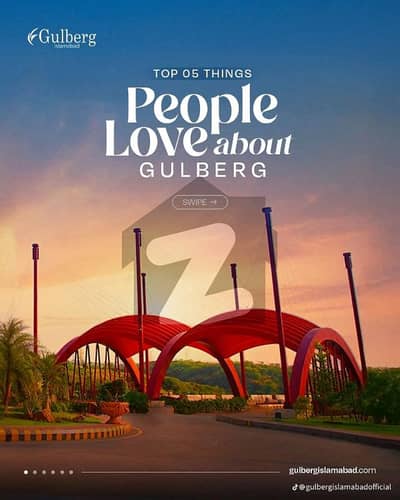 A Executive 7 Marla Catting Area Plot Available For Sale In Gulberg Residencia Islamabad