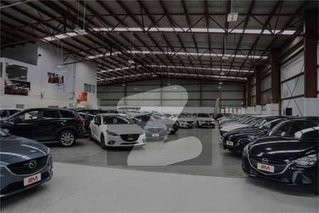 I-9 100*220 Car Dealership, Showroom Warehouse 14000 Sqft Covered with Parking available