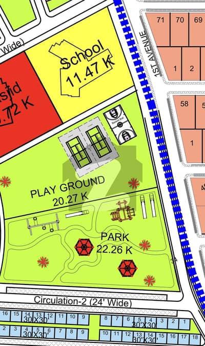 ڈی ایچ اے فیز 4 - سیکٹر ڈی ڈی ایچ اے ڈیفینس فیز 4,ڈی ایچ اے ڈیفینس,اسلام آباد میں 4 مرلہ کمرشل پلاٹ 2.95 کروڑ میں برائے فروخت۔