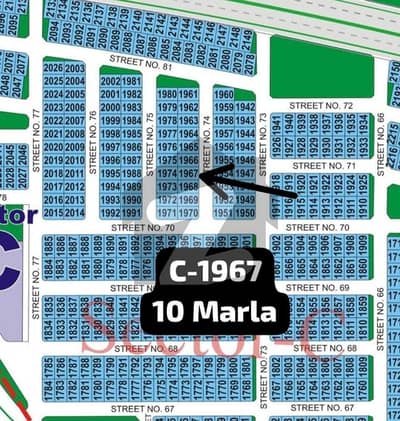 ڈی ایچ اے ڈیفنس ۔ سیکٹر سی ڈی ایچ اے ڈیفینس,بہاولپور میں 10 مرلہ رہائشی پلاٹ 34.0 لاکھ میں برائے فروخت۔