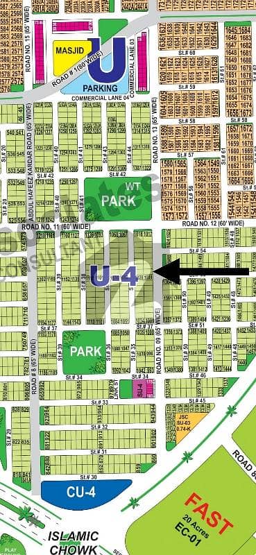 65Ft Road Facing Direct Acesss to 300Ft Road