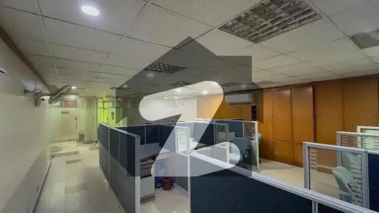 FURNISHED OFFICE IS AVAILABLE ON THE RENT INTHE COMMERCIAL BUILDING AT SHAHRE E FAISAL