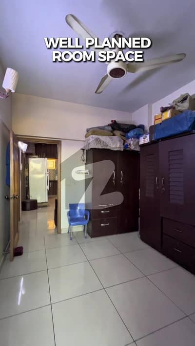 Kiran Residency, 2 Bed DD for Sale ,   Federal B Area Block 13 Shahra-e-Pakistan    Main Road Facing   Attached Bath  Functional Kitchen   Lift   Car Parking   Intercom   Standby Generator   Neat & Clean Family Apartment in a Prime Locat