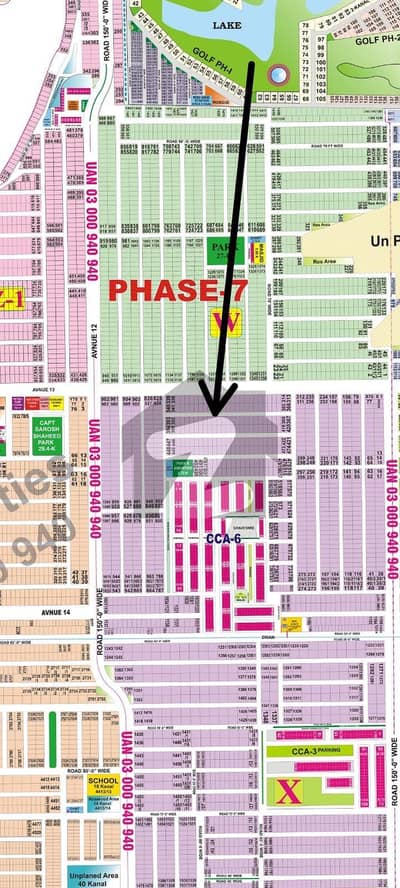 Very good location plot in the heart of DHA PHASE 7