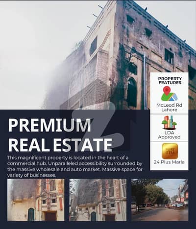 High Footfall Area! McLeod Road Commercial Building for Sale in Lahore