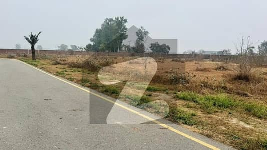 BARKI ROAD LAHORE 4 KANAL FARM HOUSE PLOT CARPET ROAD GATED SOCIETY ELECTRICITY AVAILABLE PRIME LOCATION