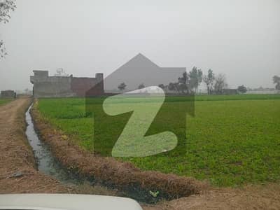 وزیر آباد روڈ سیالکوٹ میں 2 کنال صنعتی زمین 2.8 کروڑ میں برائے فروخت۔