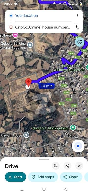 K Block 7 Marla Develop possition Plot Available For Sale In Gulberg Rasidencia Islamabad