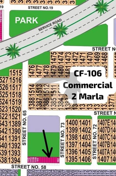2 Marla Commercial Plot