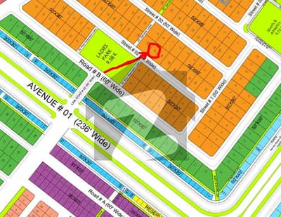 ریور ویو نارتھ ڈی ایچ اے ڈیفینس فیز 4,ڈی ایچ اے ڈیفینس,اسلام آباد میں 1 کنال رہائشی پلاٹ 1.77 کروڑ میں برائے فروخت۔