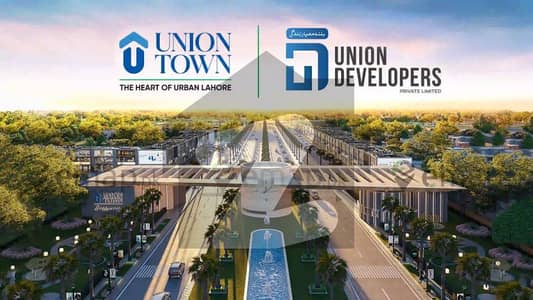 3 MARLA RESIDENTIAL Plot in Union Town, On 2 Years Easy Instalments Abdul Sattar Edhi Road, Lahore.