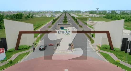 8 Marla On-Ground Residential Plots for Sale in Etihad Town Phase 1, Lahore
