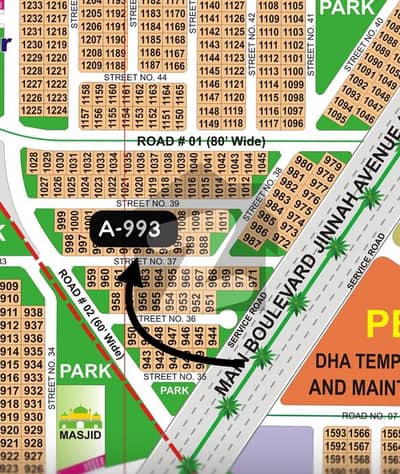 ڈی ایچ اے بهاولپور ڈی ایچ اے ڈیفینس,بہاولپور میں 1 کنال رہائشی پلاٹ 85.0 لاکھ میں برائے فروخت۔