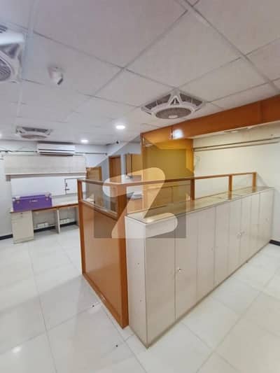 full furnished office  ready to move 1st floor