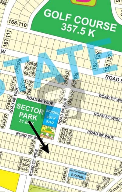 Good Location Plot Close to School, Mosque and Commercial