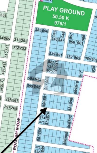 Good Location Plot Close To Park, School And Commercial