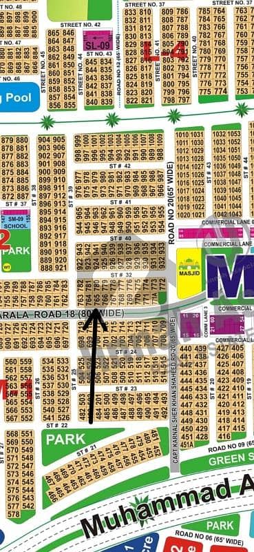 ڈی ایچ اے فیز 1 ۔ سیکٹر ایم ڈی ایچ اے فیز 1,ڈی ایچ اے ڈیفینس,ملتان میں 1 کنال رہائشی پلاٹ 1.28 کروڑ میں برائے فروخت۔