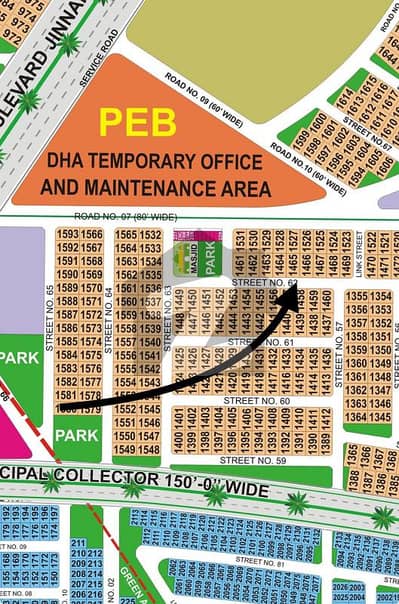 Sector B 1 kanal plot in DHA bahawalpur