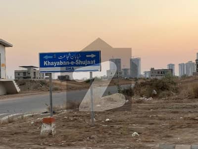 phase 8 kh-e-shujjat corner 500 yds plot for sale