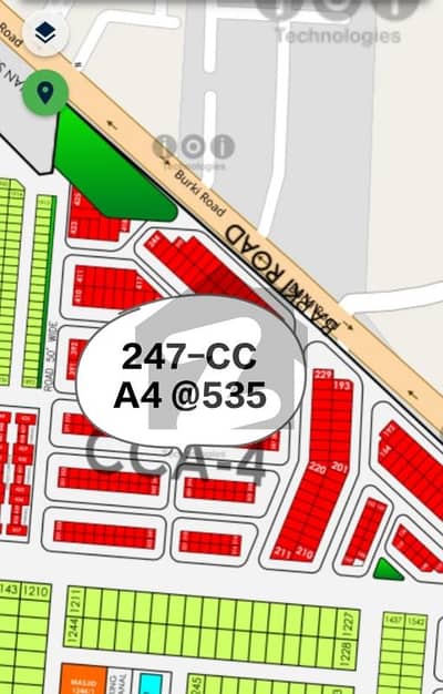 Plot 247-CCA4 | 8 Marla Commercial Plot for Sale in Dha Phase 7