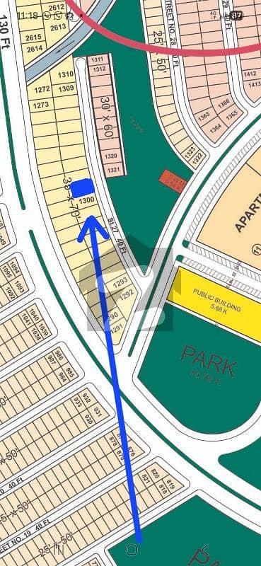 Main double back plot , solid plot and prime location 9 syd Extar land plot and mini park facing