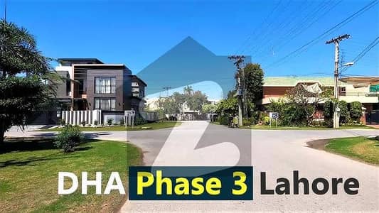 ڈی ایچ اے فیز 3 ڈیفنس (ڈی ایچ اے),لاہور میں 2 کنال رہائشی پلاٹ 15.25 کروڑ میں برائے فروخت۔