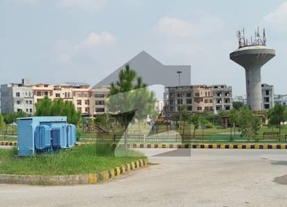 Bahria Enclave Sector B 4 Marla Corner Back Open Park Face Comercial Plot For Sale