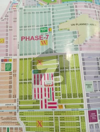 ڈی ایچ اے فیز 7 - بلاک ایکس فیز 7,ڈیفنس (ڈی ایچ اے),لاہور میں 2 کنال رہائشی پلاٹ 6.9 کروڑ میں برائے فروخت۔