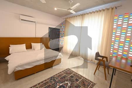 E-11 Capital Residencia 3bed Room With Attach Bath Fully Furnished Penthouse Available For Rent.