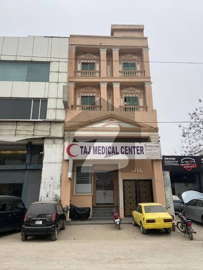 Prime 5-Marla Plaza for Sale on Airport Road Lahore Fully Rented, High Rental Income PKR 2 Lakh/Month, Next to Saver Foods in Khuda Bakhsh Colony Ideal for Serious Investors!