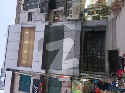 F-10 Markaz Ideal Location 950sqft Ground +1st Floor Commercial Space Available For Rent.