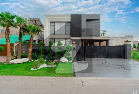 Exclusive Corner Double Unit A Stunning 20 Marla Furnished Mansion In DHA Phase 7.