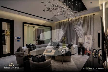 1 Kanal Top Quality Build Luxurious Beautiful Ultra Modern Design Villa Full Furnished With Basement For Sale in DHA Lahore Phase 5 Prime Location