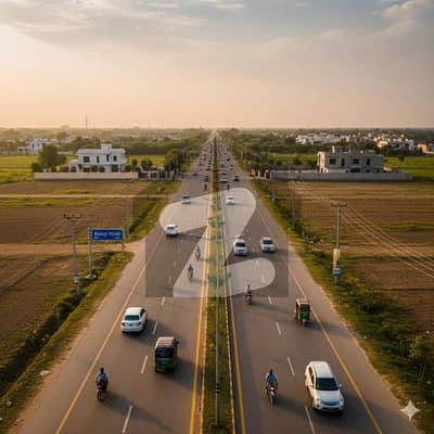 147 Marla Commercial Plot On Main Barki Road 90 Feet Frontage, Clean Documentations