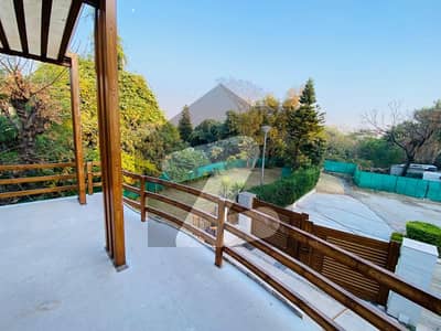 F-8 Close End Street House With Extra Land Available For Rent .